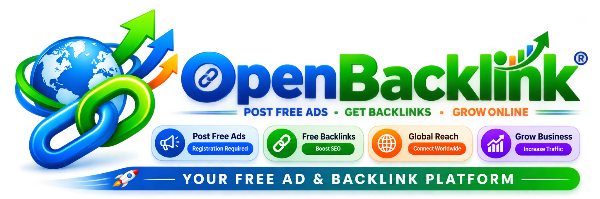 OpenBacklink - Free Ads and Backlinks