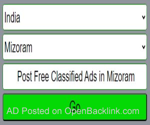 Your Go To Platform for Free Classified Ads in Mizoram